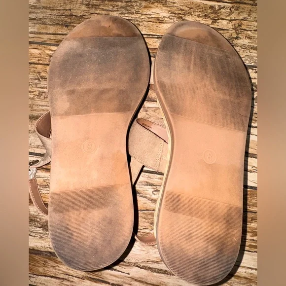 Universal Thread Tan Espadrille Wedges - Picture 6 of 7